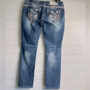 Miss Me Mid -Rise Easy Straight Women’s Jeans Size 28